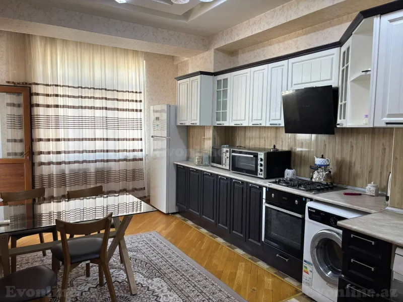 Kirayə verilir 3 otaqlı Mənzil Yeni tikili 150 m² Nəsimi r. - şəkil 19