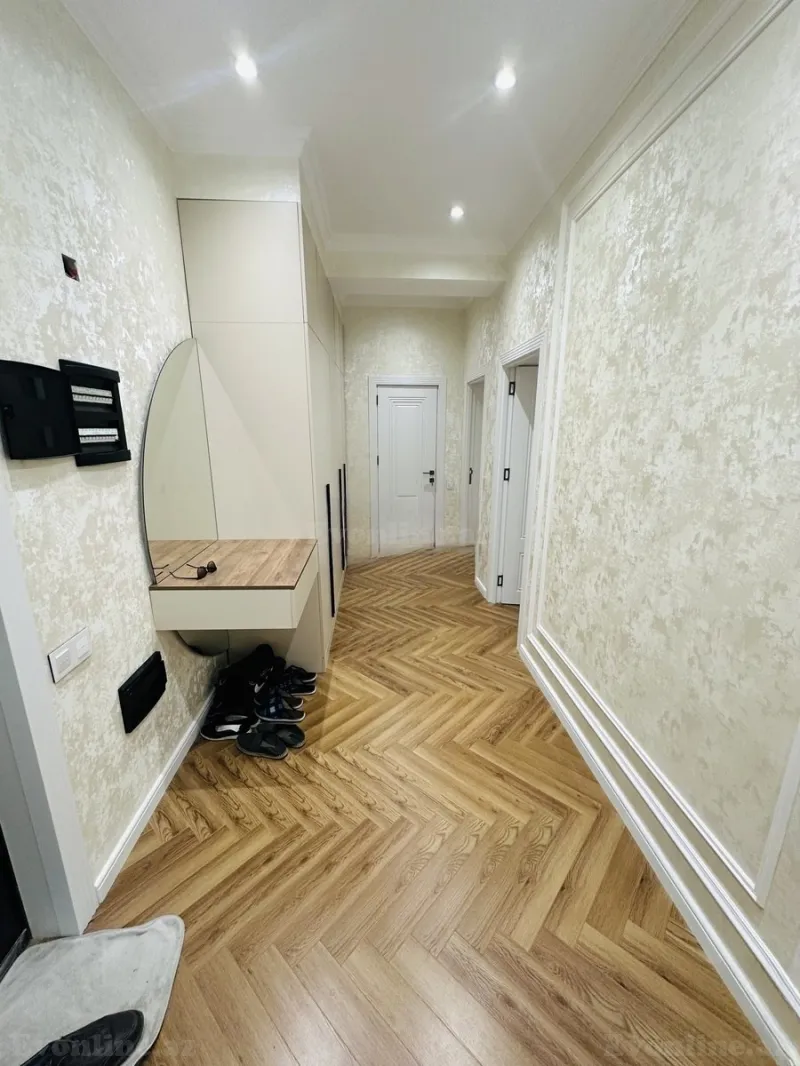 Kirayə verilir 3 otaqlı Mənzil Yeni tikili 100 m² 8 Noyabr m. - şəkil 22