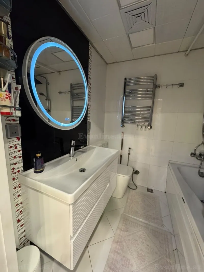 Satılır 3 otaqlı Mənzil Yeni tikili 125 m² İnşaatçılar m. - şəkil 16