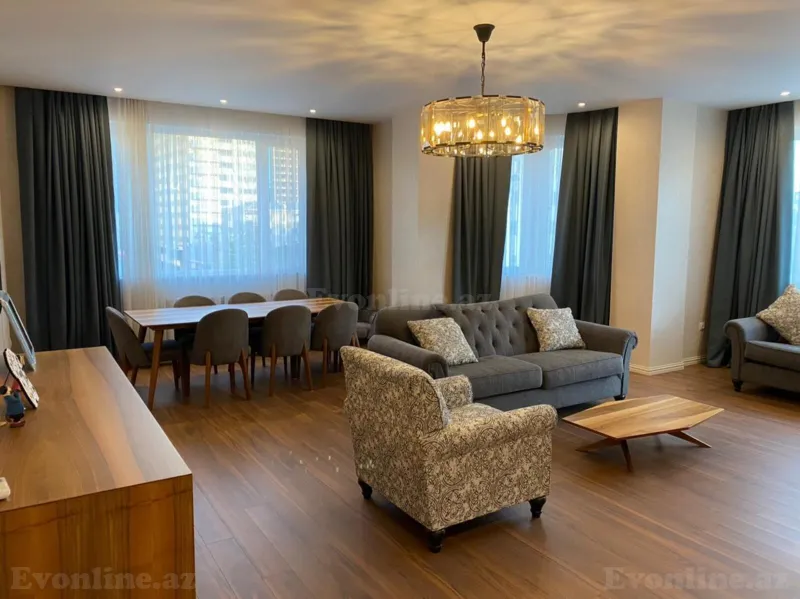 Kirayə verilir 4 otaqlı Mənzil Yeni tikili 180 m² 28 May m. - şəkil 2