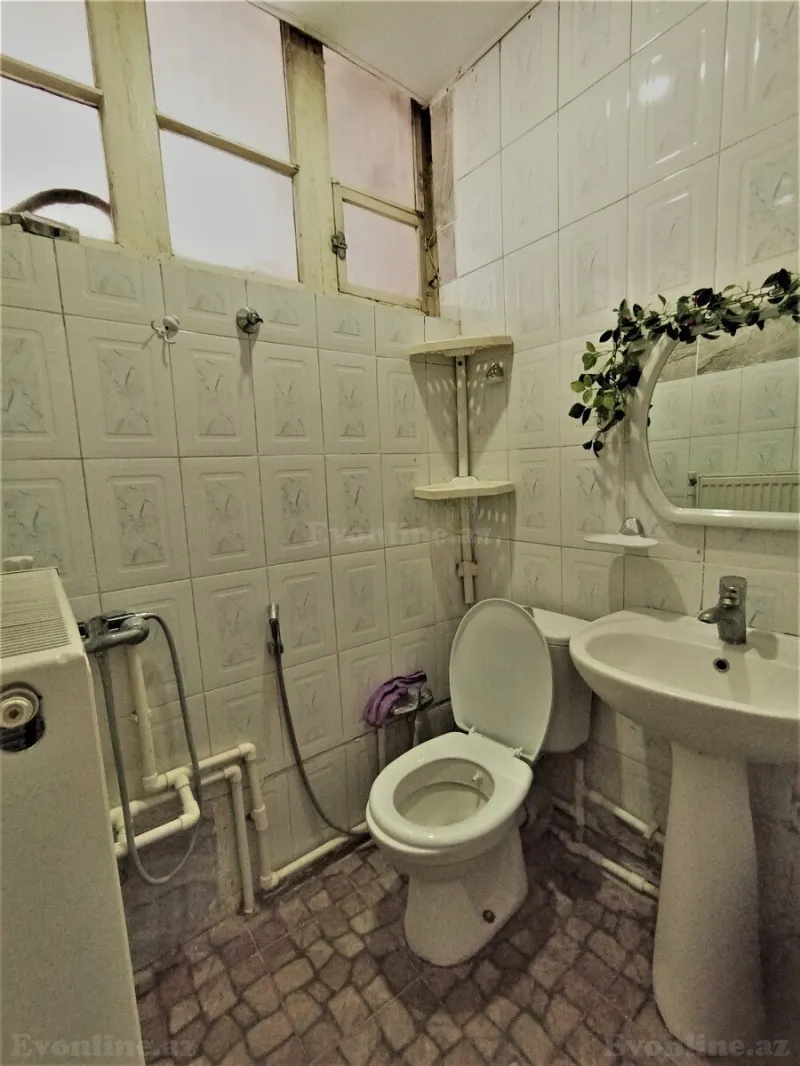 Kirayə verilir 2 otaqlı Mənzil Köhnə tikili 60 m² Nəsimi r. - şəkil 14