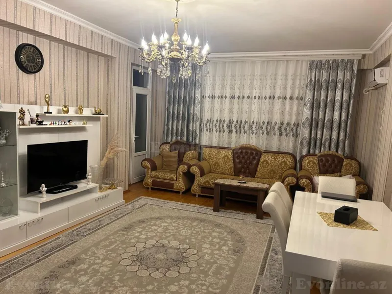 Kirayə verilir 2 otaqlı Mənzil Yeni tikili 90 m² Neftçilər m. - şəkil 2