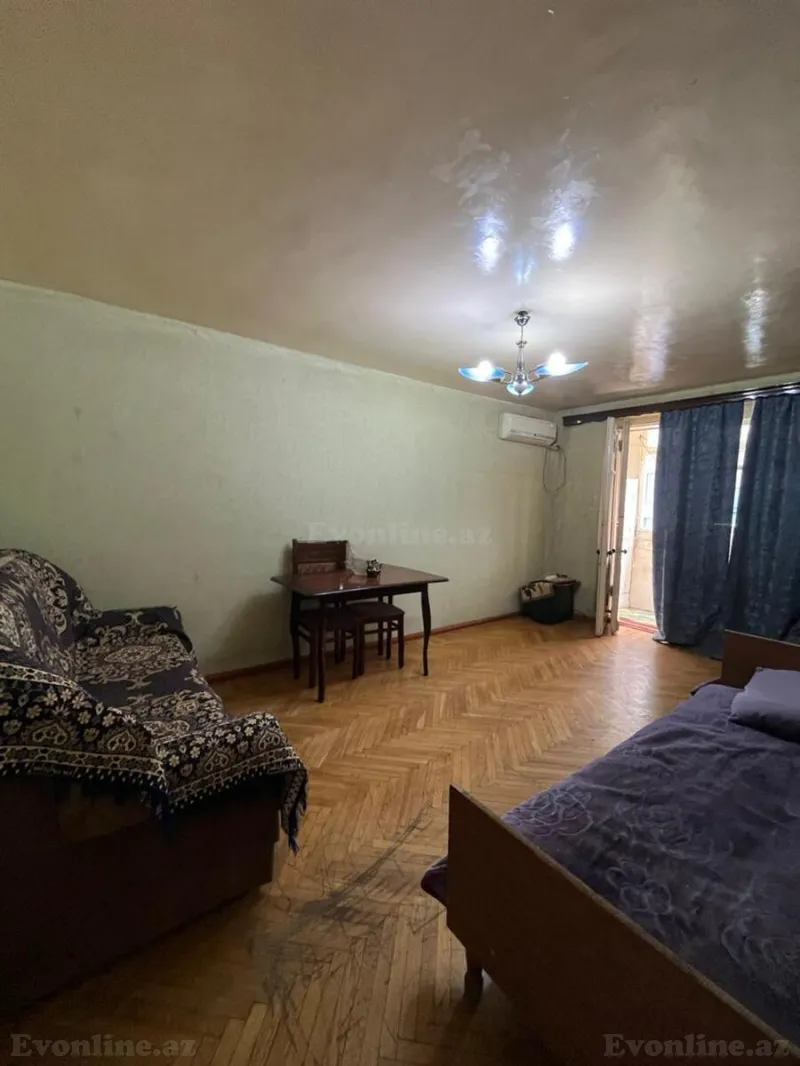 Kirayə verilir 1 otaqlı Mənzil Köhnə tikili 35 m² Elmlər Akademiyası m. - şəkil 2