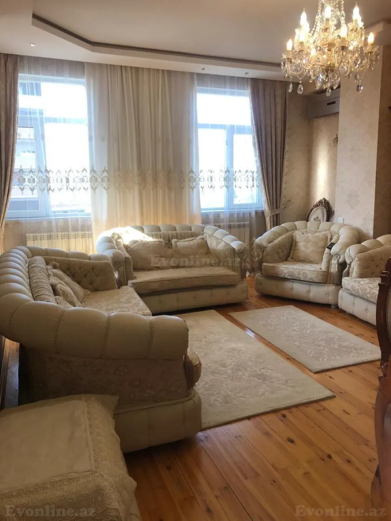 Satılır 3 otaqlı Mənzil Yeni tikili 107 m² Memar Əcəmi m. - şəkil 3