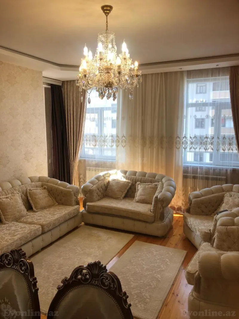 Satılır 3 otaqlı Mənzil Yeni tikili 107 m² Memar Əcəmi m. - şəkil 4