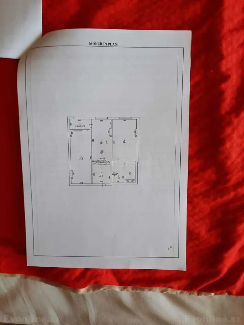 Satılır 2 otaqlı Mənzil Yeni tikili 100 m² Nəsimi r. - şəkil 2