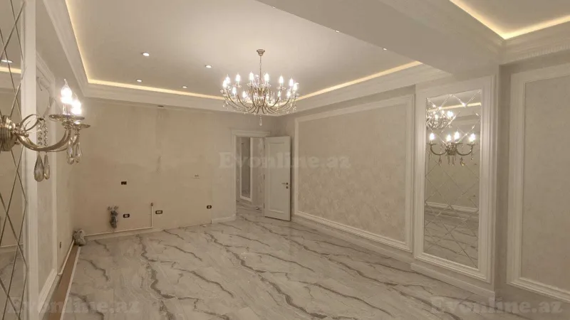 Satılır 3 otaqlı Mənzil Yeni tikili 107 m² Qara Qarayev m. - şəkil 3