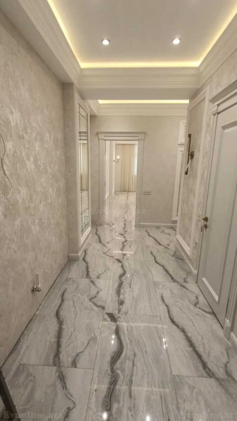 Satılır 3 otaqlı Mənzil Yeni tikili 107 m² Qara Qarayev m. - şəkil 12