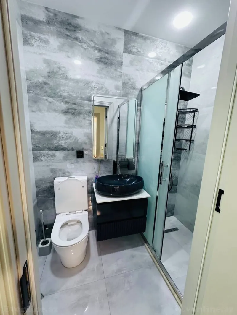 Kirayə verilir 2 otaqlı Mənzil Yeni tikili 70 m² Qara Qarayev m. - şəkil 9