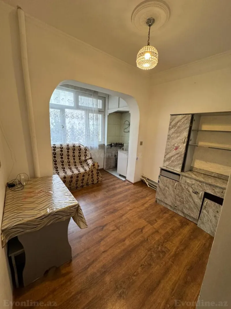 Kirayə verilir 1 otaqlı Mənzil Köhnə tikili 50 m² Əhmədli m. - şəkil 3