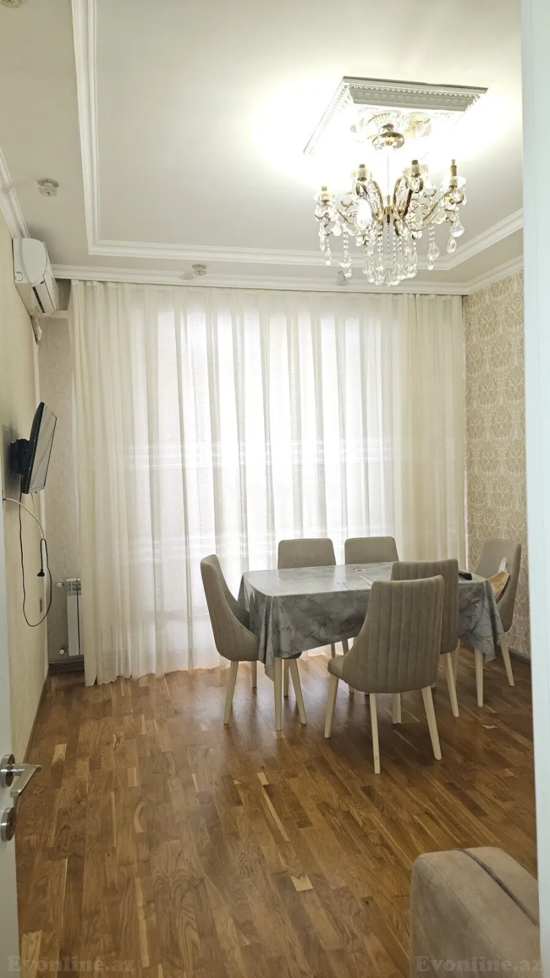 Kirayə verilir 2 otaqlı Mənzil Yeni tikili 50 m² Memar Əcəmi m.