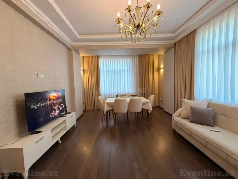 2 otaqlı Mənzil 80 m² Bakıxanov Kirayə verilir