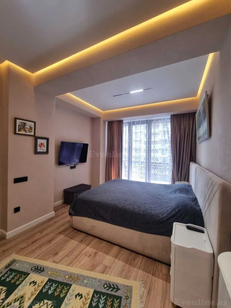 Kirayə verilir 2 otaqlı Mənzil Yeni tikili 80 m² Xətai r. - şəkil 4