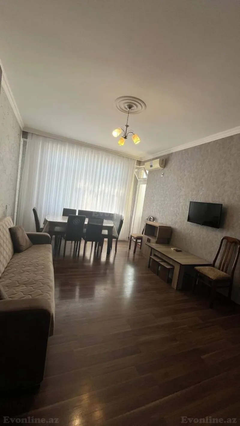 Kirayə verilir 2 otaqlı Mənzil Yeni tikili 65 m² Qara Qarayev m. - şəkil 3