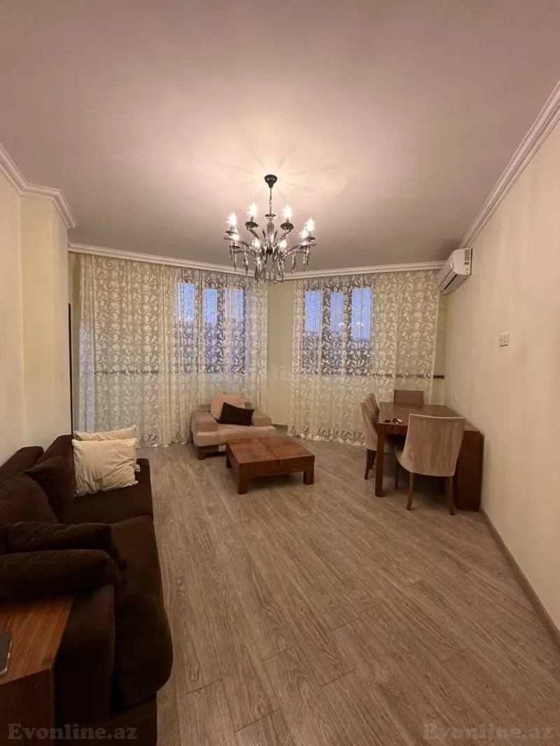 Kirayə verilir 2 otaqlı Mənzil Yeni tikili 75 m² Həzi Aslanov m. - şəkil 3