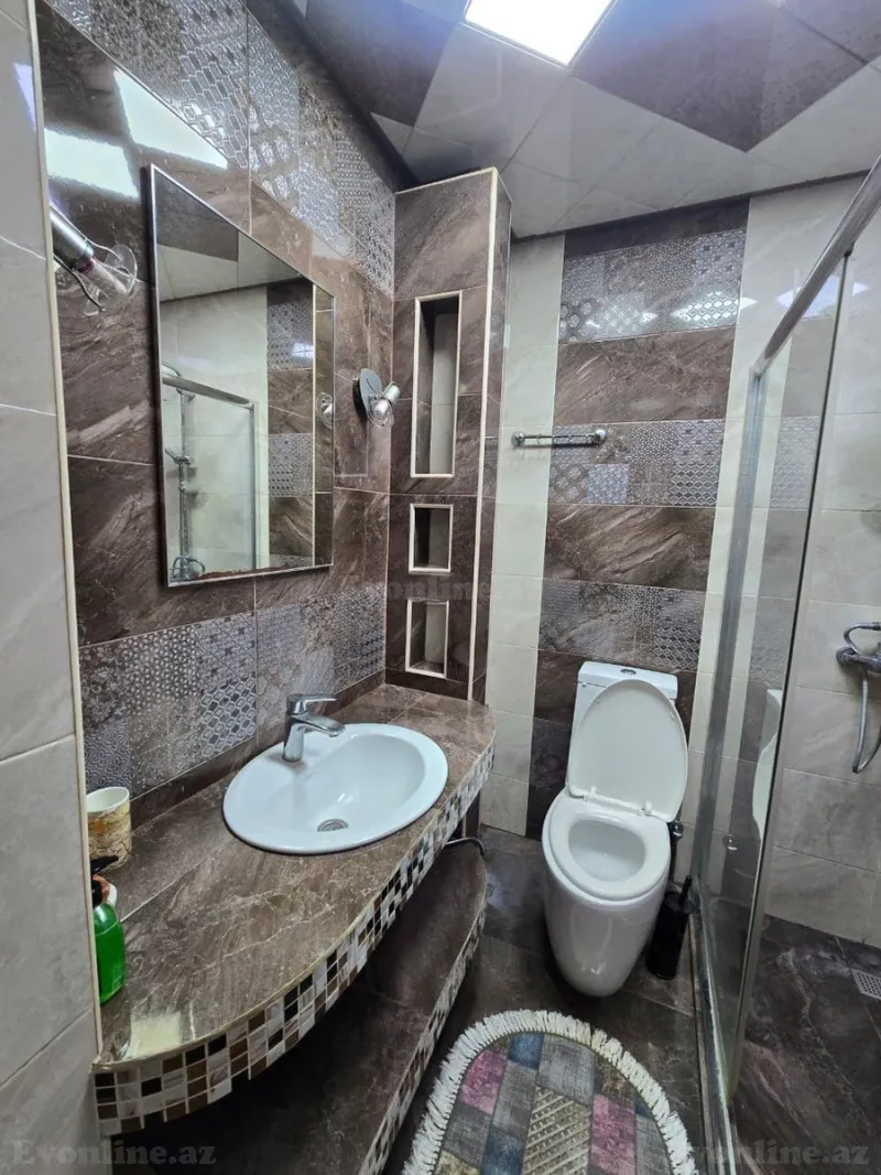 Kirayə verilir 4 otaqlı Mənzil Köhnə tikili 112 m² Nəsimi m. - şəkil 18