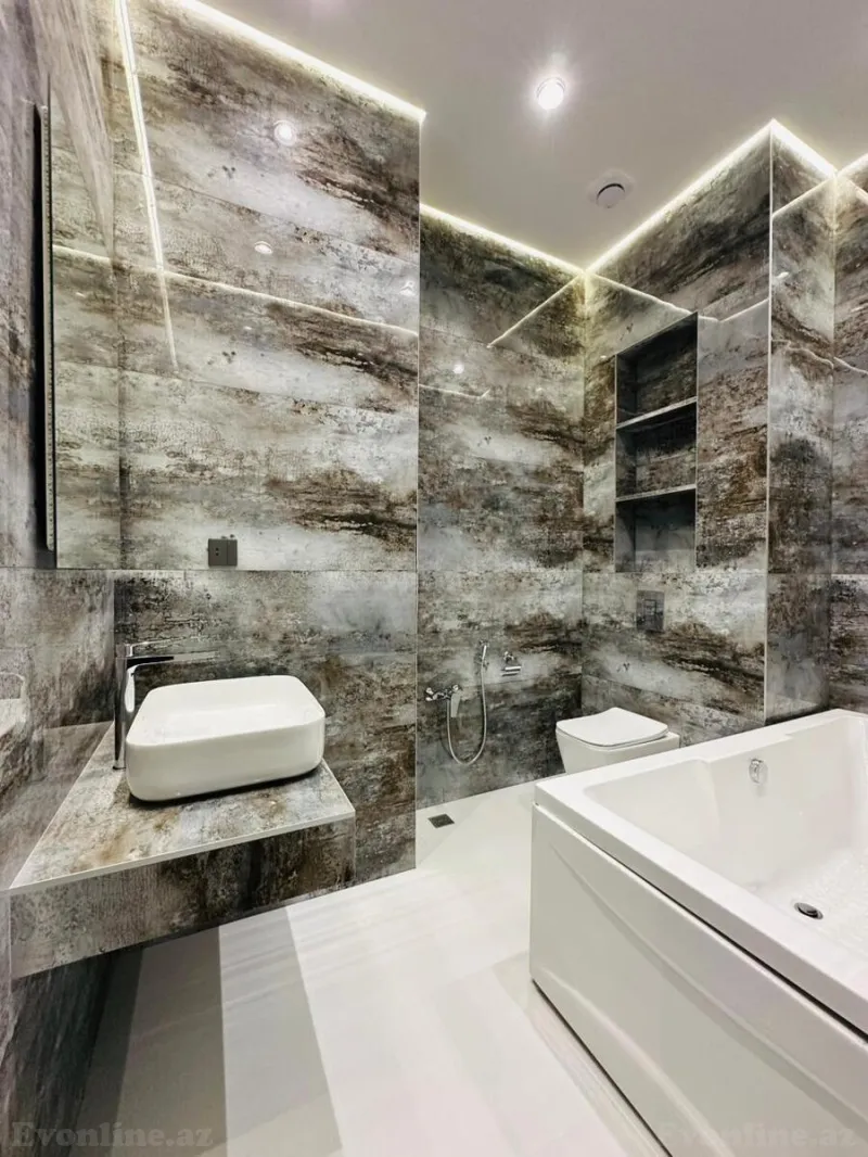 Satılır 4 otaqlı Mənzil Yeni tikili 117 m² Nəriman Nərimanov m. - şəkil 10