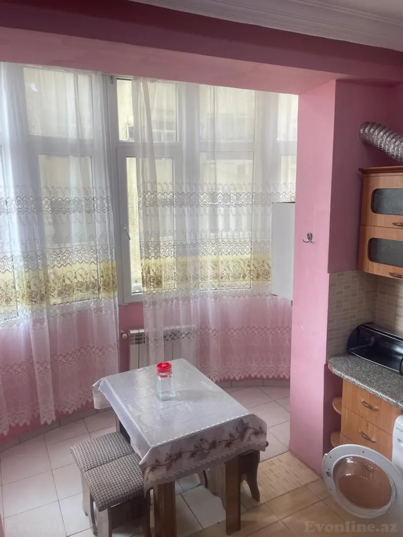 Kirayə verilir 2 otaqlı Mənzil Yeni tikili 55 m² Nəriman Nərimanov m. - şəkil 3