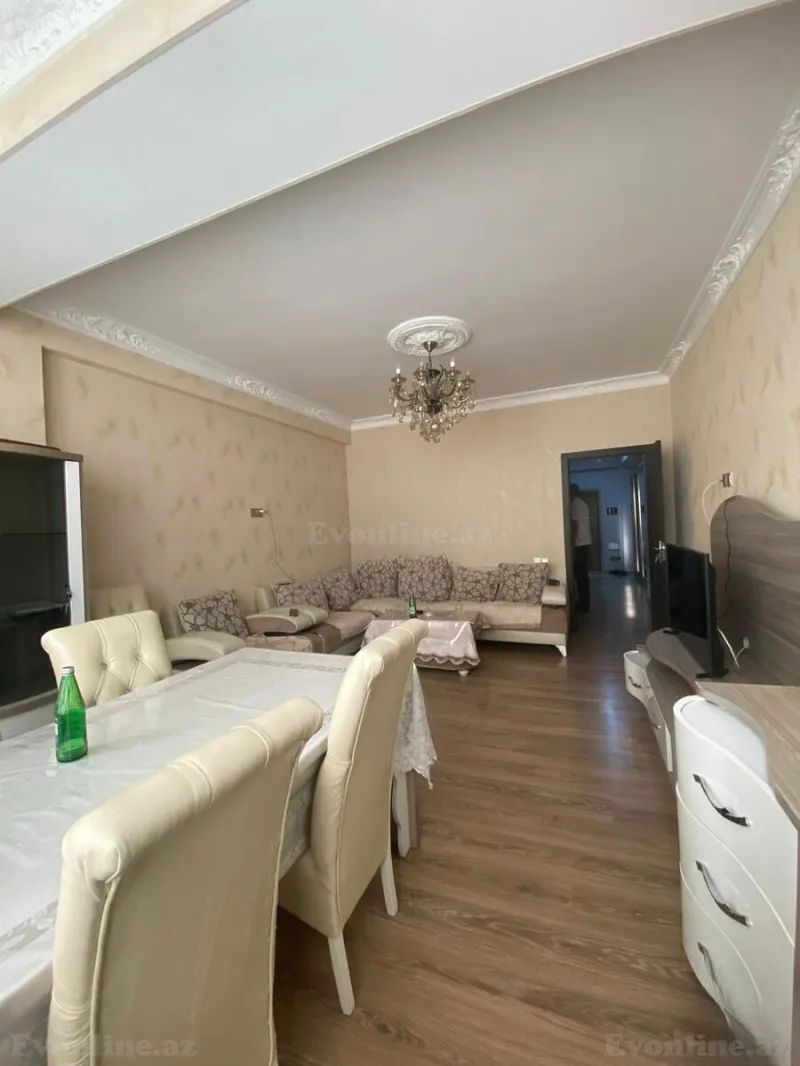 Kirayə verilir 2 otaqlı Mənzil Yeni tikili 75 m² Qara Qarayev m. - şəkil 3