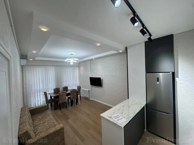 Kirayə verilir 2 otaqlı Mənzil Yeni tikili 55 m² Yasamal r. - şəkil 2