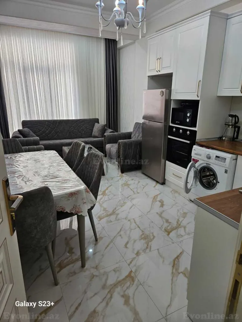 Kirayə verilir 2 otaqlı Mənzil Yeni tikili 50 m² 8 Noyabr m. - şəkil 9