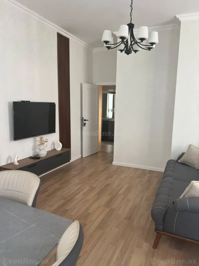 Kirayə verilir 3 otaqlı Mənzil Yeni tikili 90 m² Nərimanov r. - şəkil 3