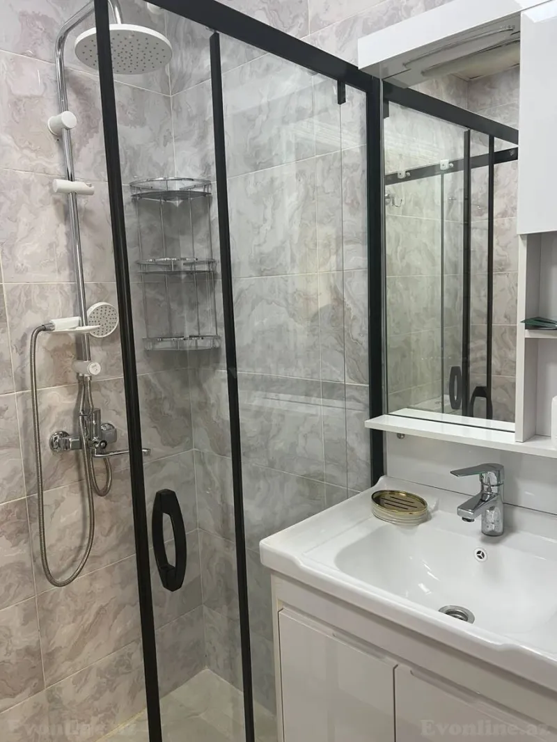 Kirayə verilir 3 otaqlı Mənzil Yeni tikili 90 m² Nərimanov r. - şəkil 9