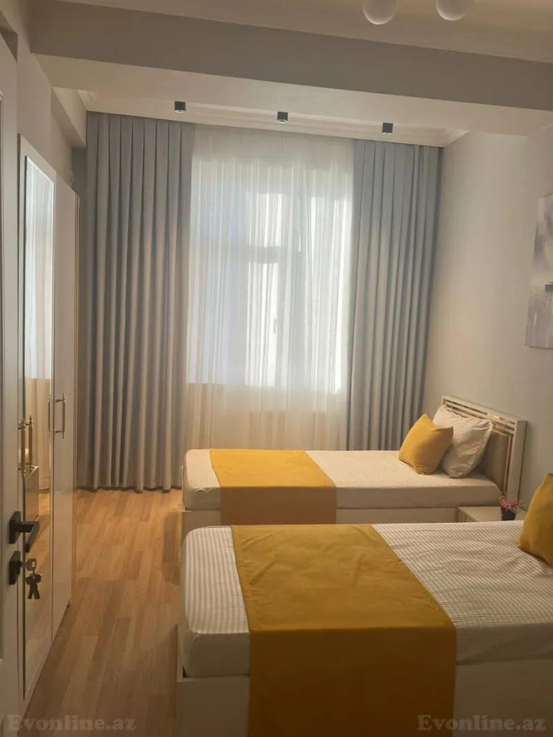Kirayə verilir 3 otaqlı Mənzil Yeni tikili 90 m² Nərimanov r. - şəkil 12