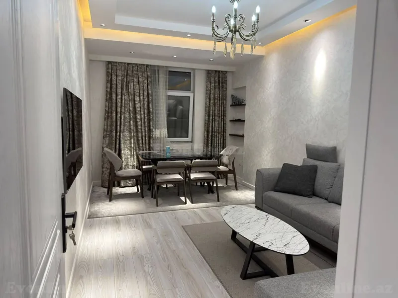 Satılır 2 otaqlı Mənzil Yeni tikili 60 m² 9-cu mikrorayon - şəkil 2