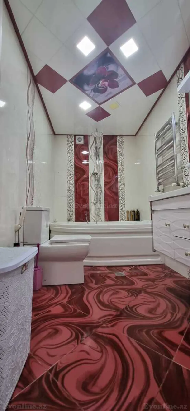Kirayə verilir 2 otaqlı Mənzil Yeni tikili 70 m² Həzi Aslanov m. - şəkil 7