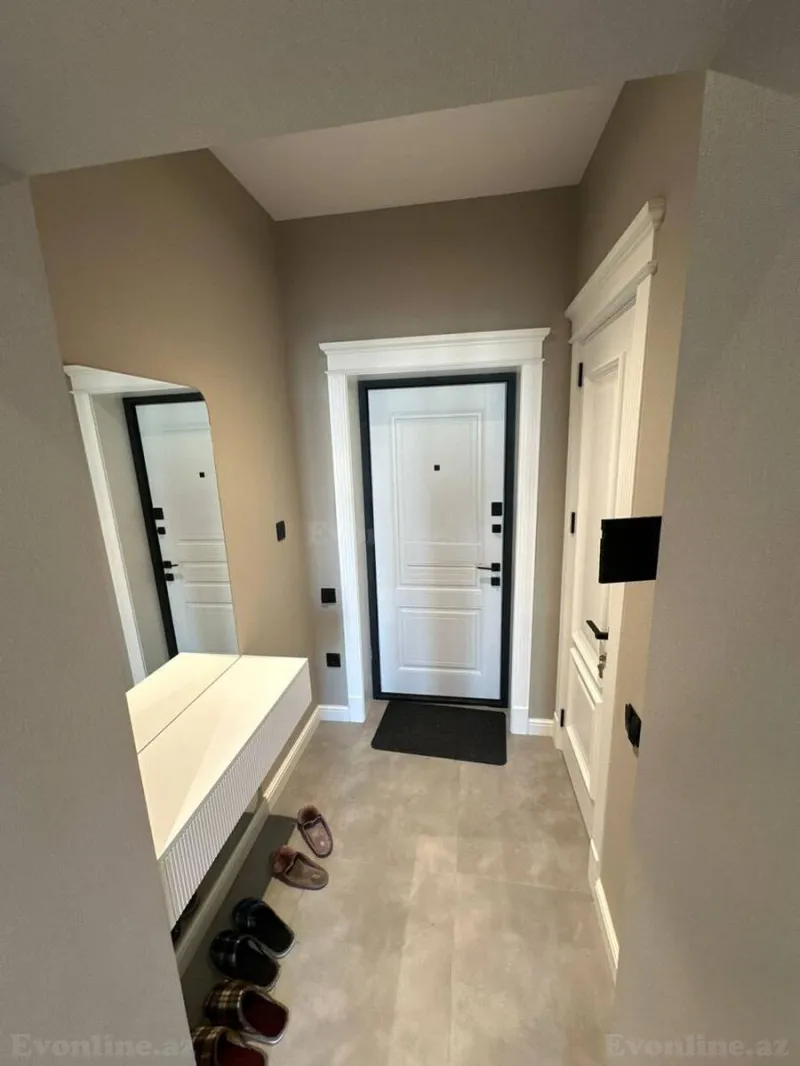 Kirayə verilir 2 otaqlı Mənzil Yeni tikili 60 m² Nəsimi r. - şəkil 3