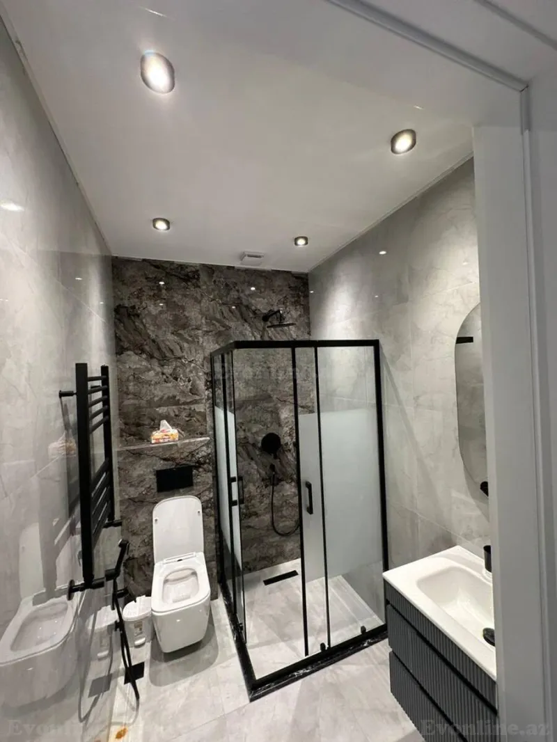Kirayə verilir 2 otaqlı Mənzil Yeni tikili 60 m² Nəsimi r. - şəkil 6