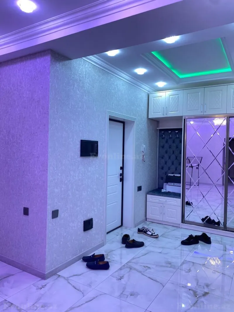 Kirayə verilir 3 otaqlı Mənzil Yeni tikili 140 m² Nəsimi r. - şəkil 8