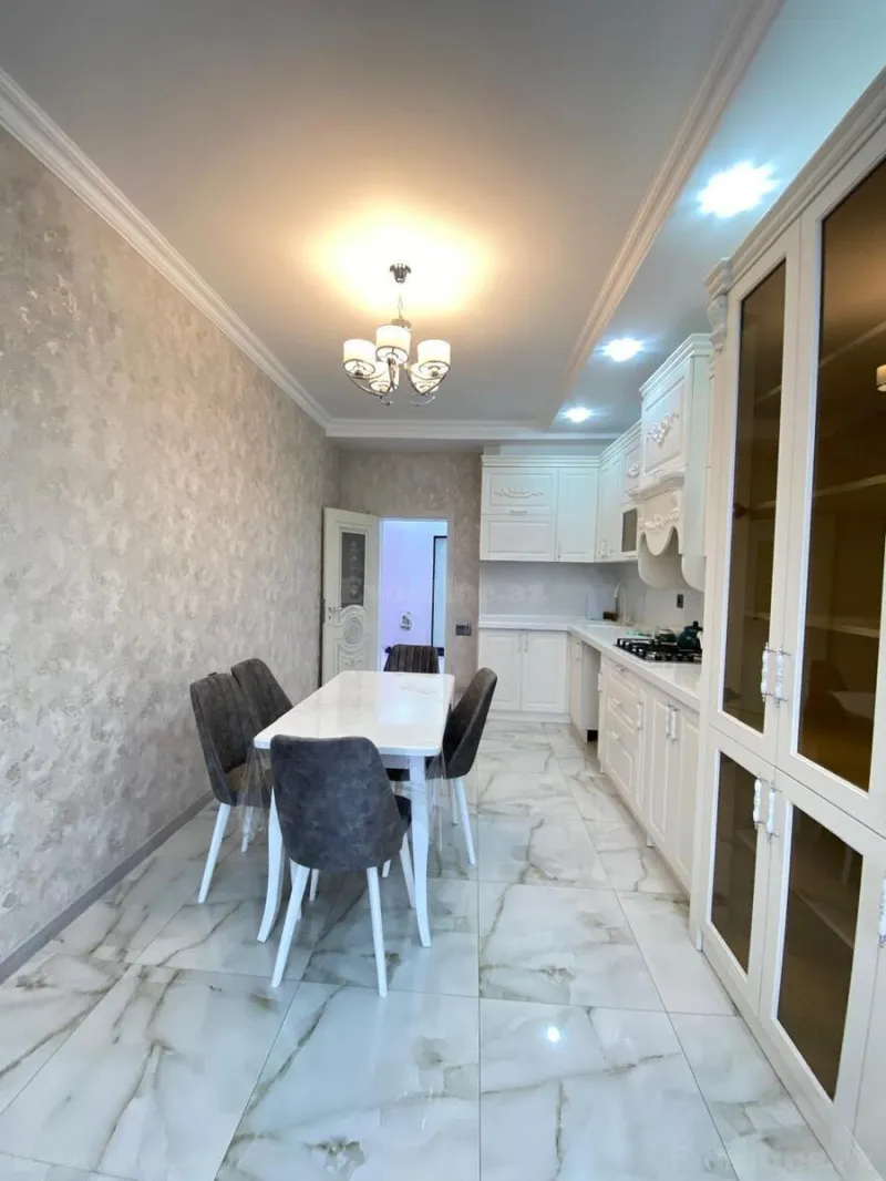 Kirayə verilir 3 otaqlı Mənzil Yeni tikili 140 m² Nəsimi r. - şəkil 9