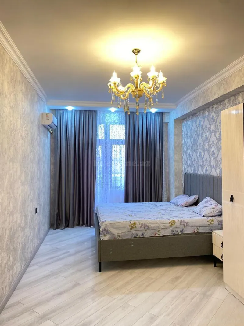 Kirayə verilir 3 otaqlı Mənzil Yeni tikili 140 m² Nəsimi r. - şəkil 10