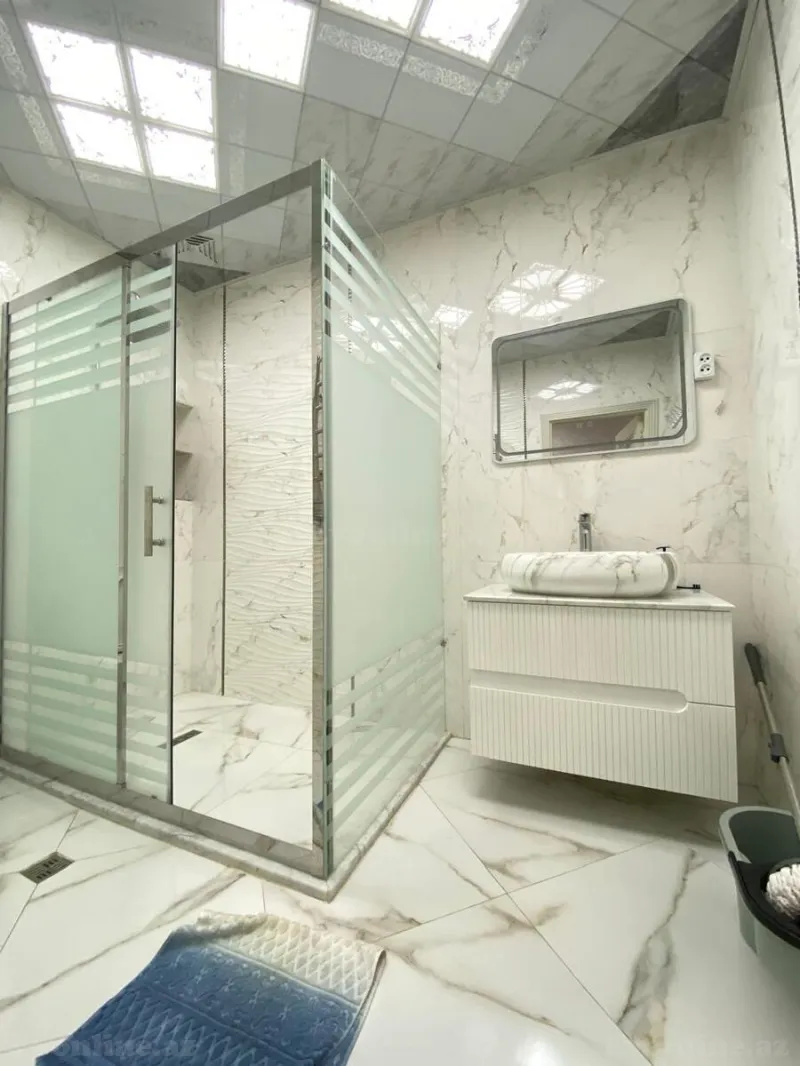 Kirayə verilir 3 otaqlı Mənzil Yeni tikili 140 m² Nəsimi r. - şəkil 12