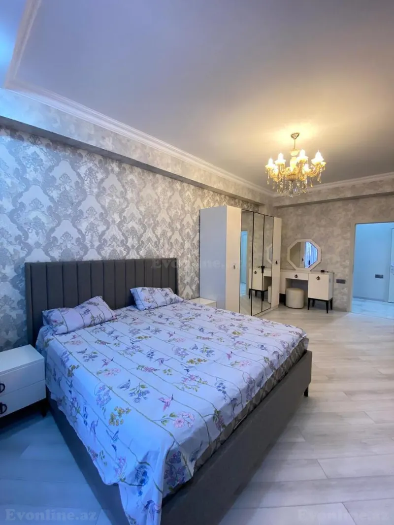 Kirayə verilir 3 otaqlı Mənzil Yeni tikili 140 m² Nəsimi r. - şəkil 14