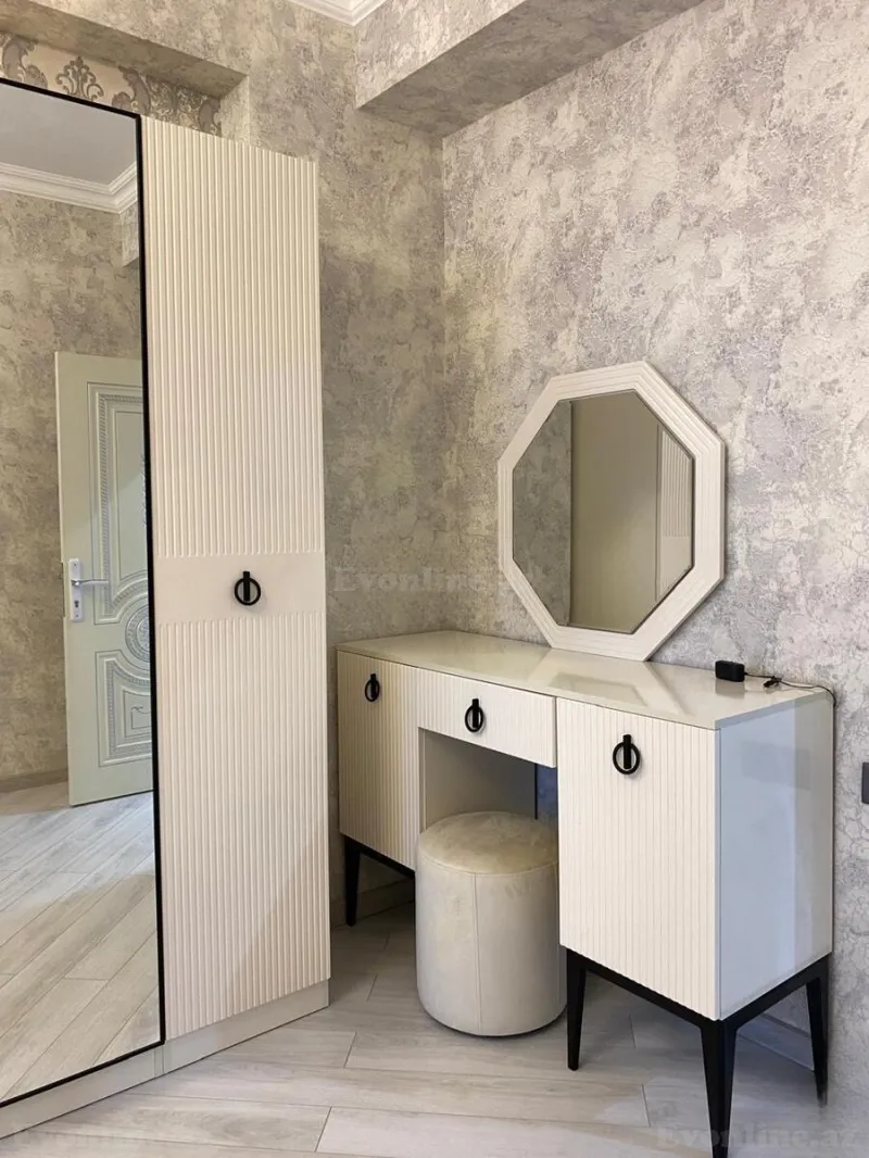 Kirayə verilir 3 otaqlı Mənzil Yeni tikili 140 m² Nəsimi r. - şəkil 21