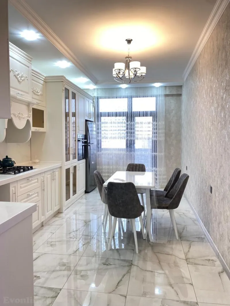 Kirayə verilir 3 otaqlı Mənzil Yeni tikili 140 m² Nəsimi r. - şəkil 23