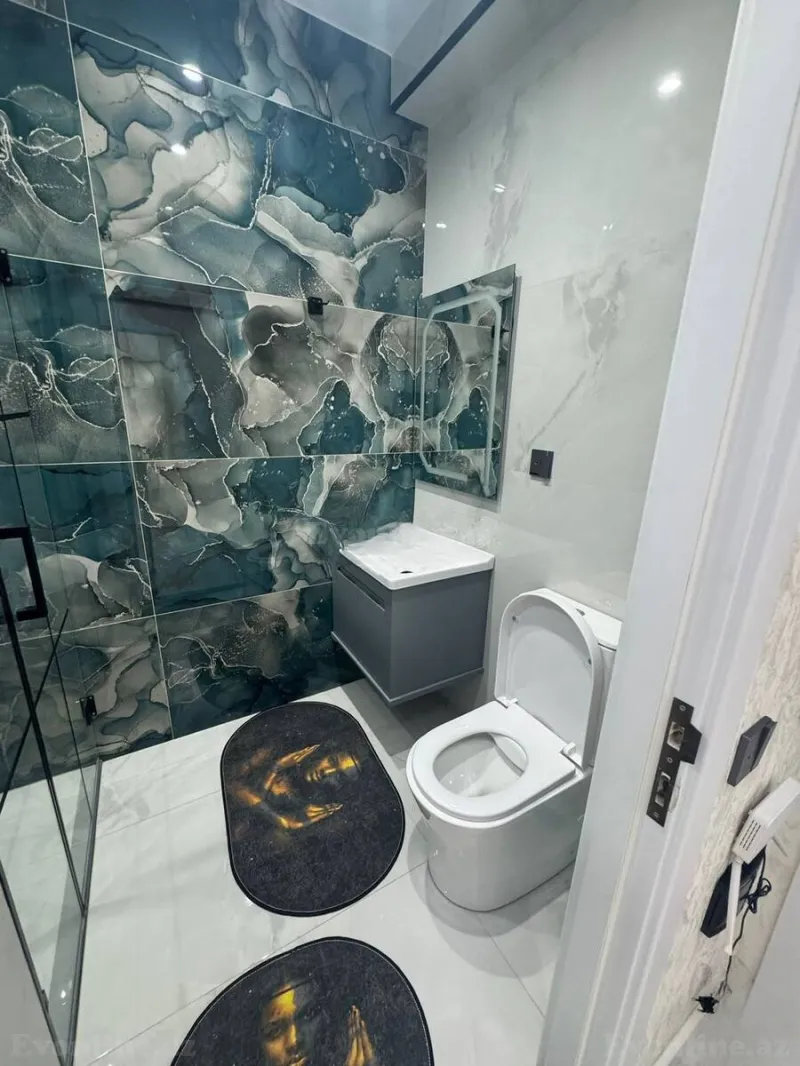 Kirayə verilir 2 otaqlı Mənzil Yeni tikili 70 m² Nəsimi r. - şəkil 5
