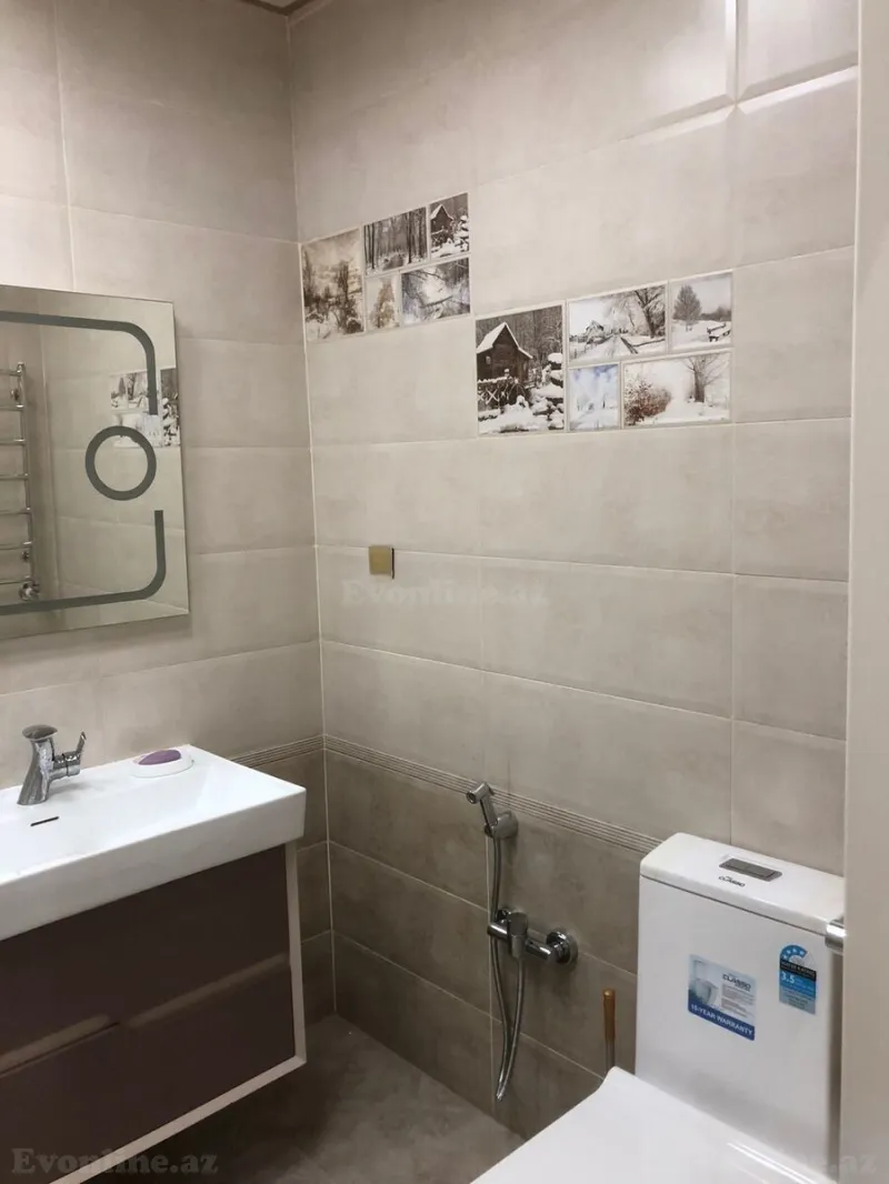 Kirayə verilir 2 otaqlı Mənzil Yeni tikili 98 m² Qara Qarayev m. - şəkil 18