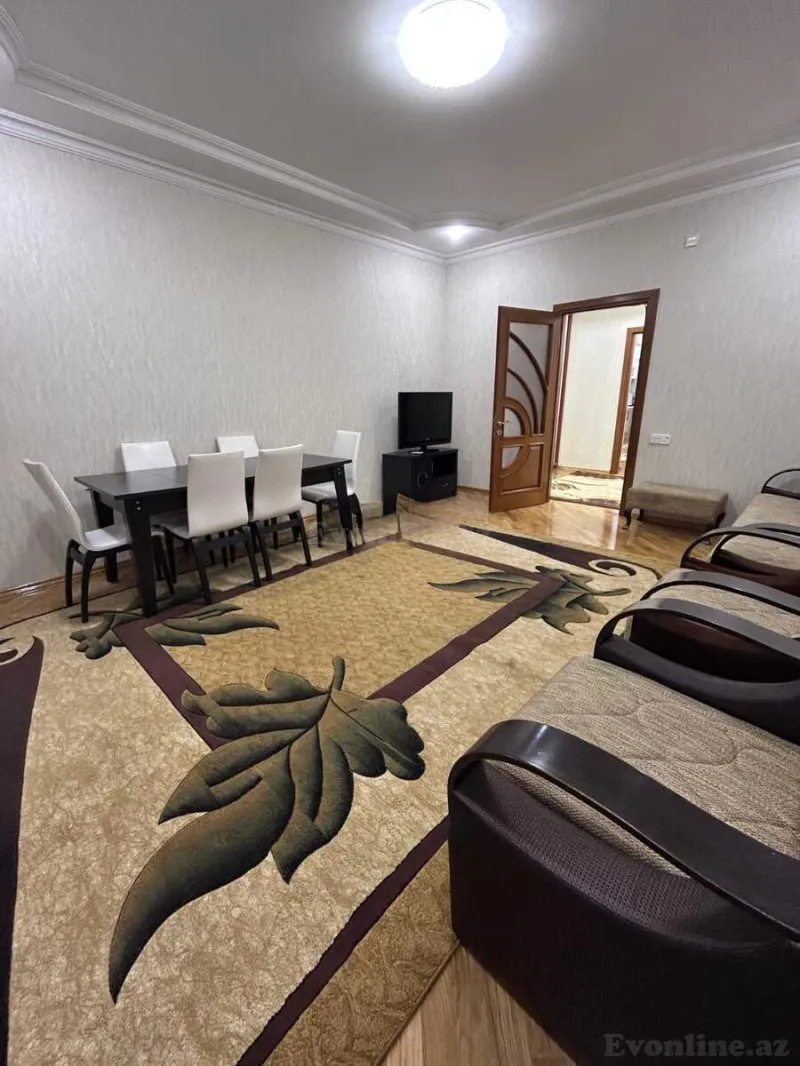 2 otaqlı Mənzil 90 m² Nərimanov r. Kirayə verilir