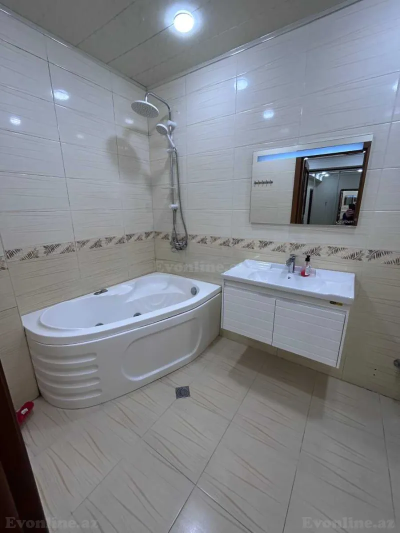 Kirayə verilir 2 otaqlı Mənzil Yeni tikili 90 m² Nərimanov r. - şəkil 9