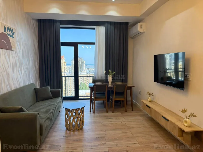 Kirayə verilir 2 otaqlı Mənzil Yeni tikili 70 m² Nizami m. - şəkil 3