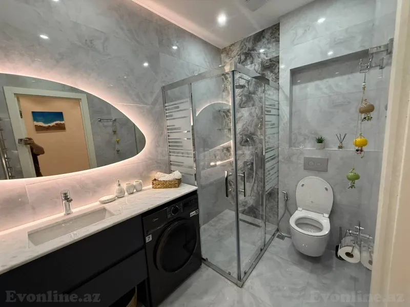 Kirayə verilir 2 otaqlı Mənzil Yeni tikili 70 m² Nizami m. - şəkil 8