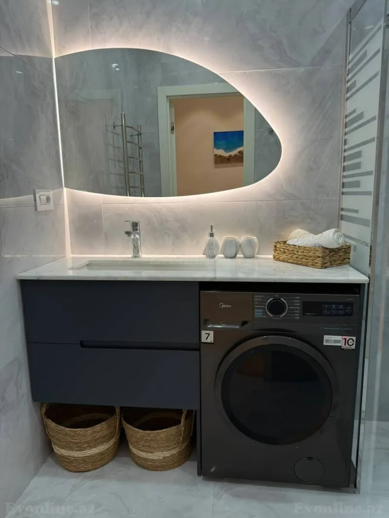 Kirayə verilir 2 otaqlı Mənzil Yeni tikili 70 m² Nizami m. - şəkil 17