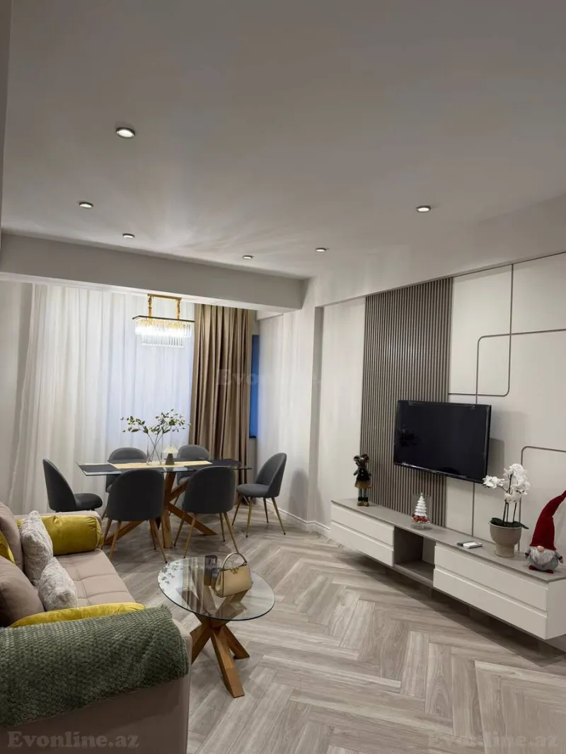 Kirayə verilir 2 otaqlı Mənzil Yeni tikili 70 m² Xətai r. - şəkil 2