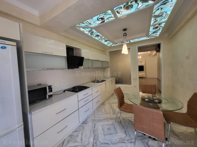 Kirayə verilir 3 otaqlı Mənzil Yeni tikili 120 m² Nəsimi r. - şəkil 8