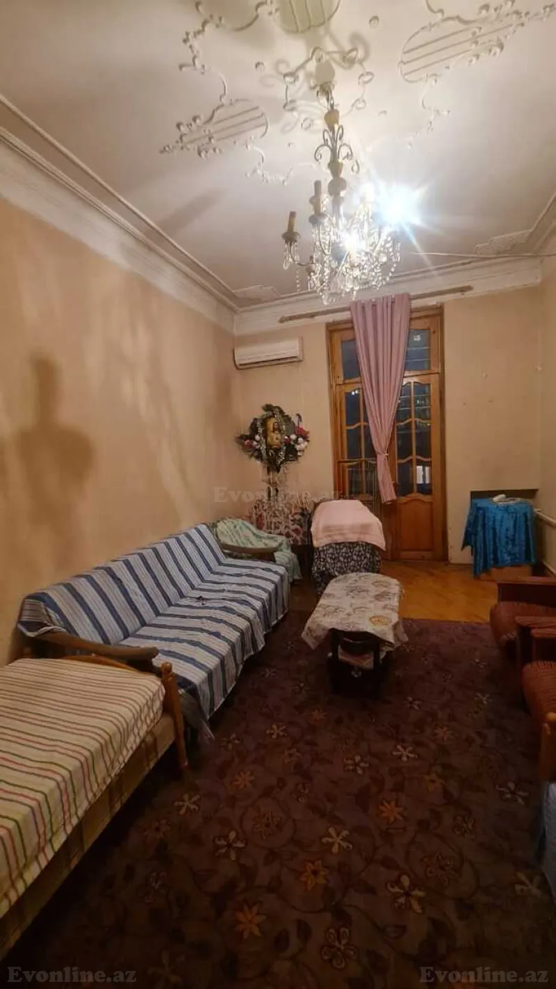 Kirayə verilir 3 otaqlı Mənzil Köhnə tikili 80 m² Sahil m. - şəkil 7