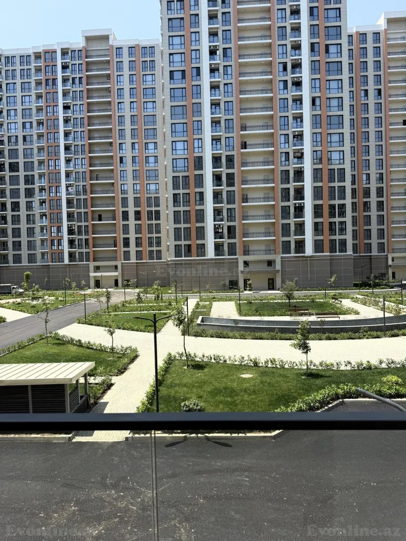 Kirayə verilir 2 otaqlı Mənzil Yeni tikili 42 m² Yasamal - şəkil 2